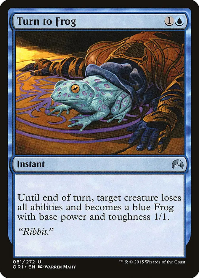 Turn to Frog Origins