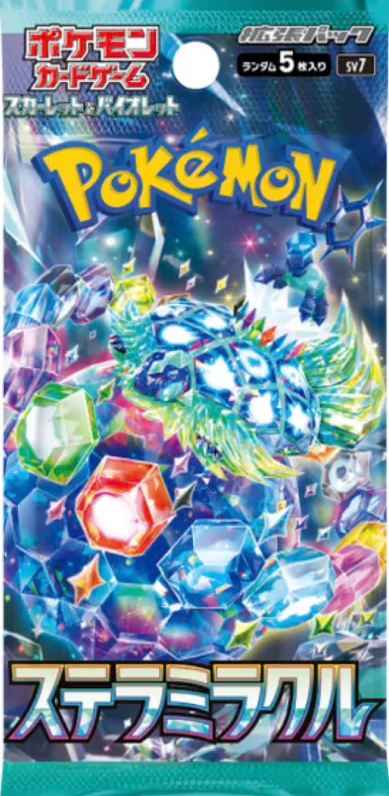 POKEMON - STELLAR MIRACLE - BOOSTER PACK (JAPANESE)  - SCARLET & VIOLET