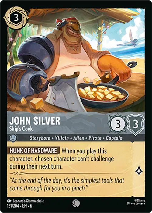 John Silver - Ship's Cook Azurite Sea