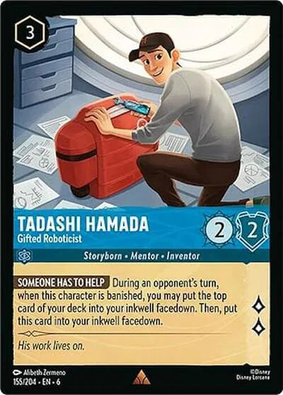 Tadashi Hamada - Gifted Roboticist Azurite Sea