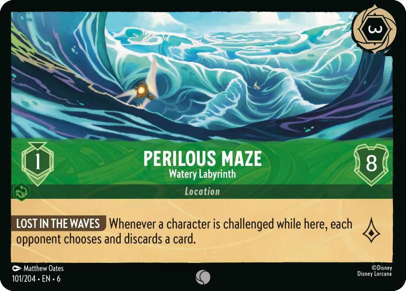 Perilous Maze - Watery Labyrinth Azurite Sea