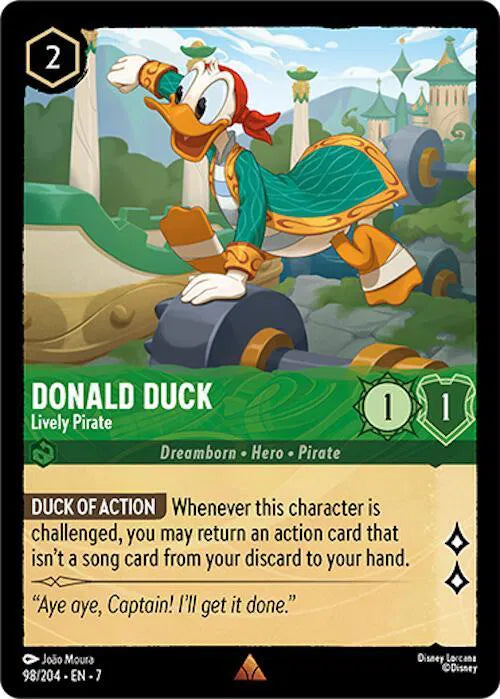 Donald Duck - Lively Pirate Archazia's Island