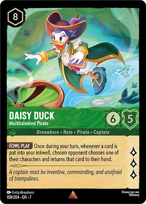Daisy Duck - Multitalented Pirate Archazia's Island