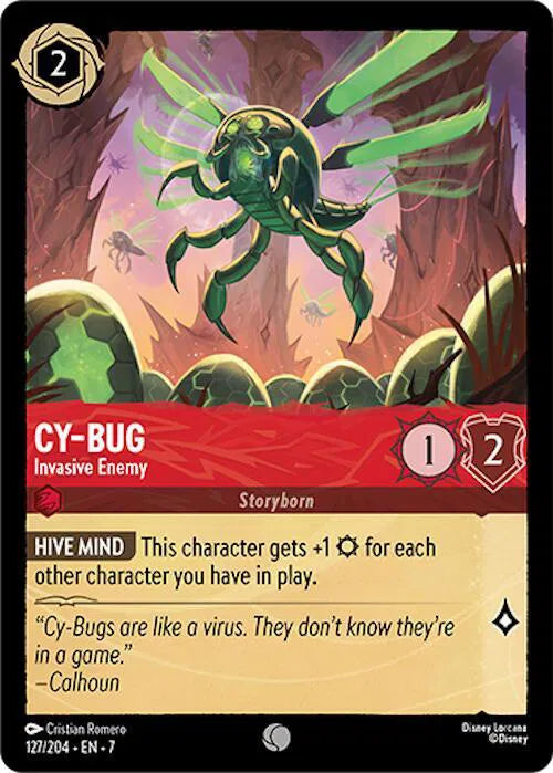 Cy-Bug - Invasive Enemy COLD FOIL Archazia's Island