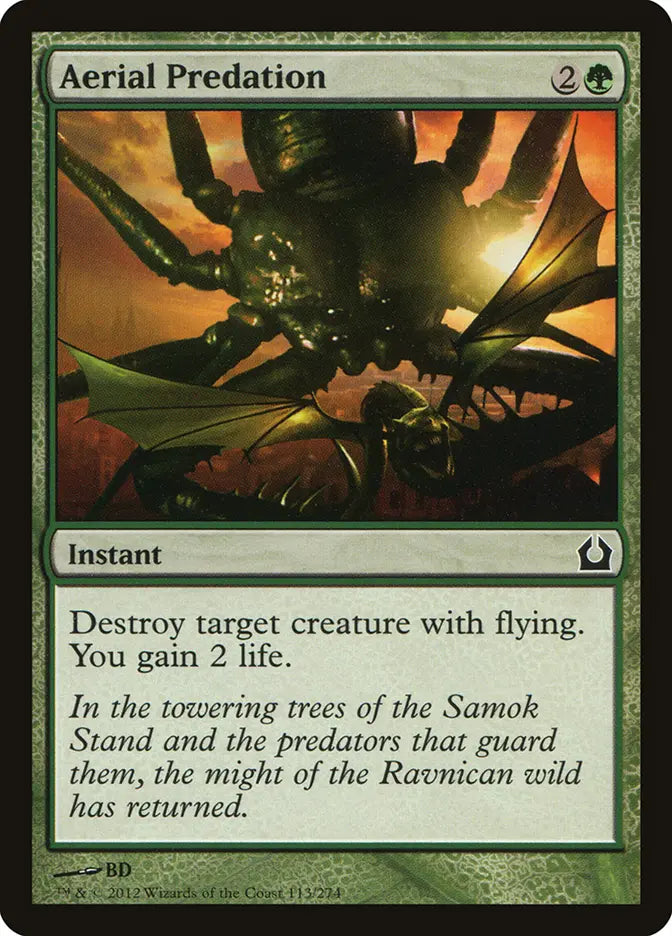 Aerial Predation Return to Ravnica