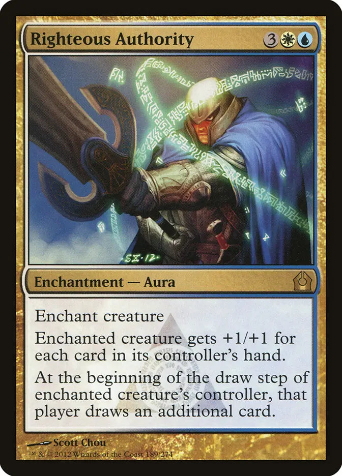 Righteous Authority Return to Ravnica