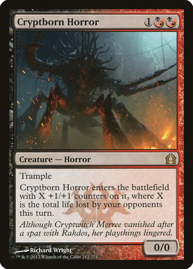 Cryptborn Horror Return to Ravnica