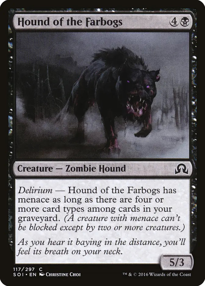 Hound of the Farbogs Shadow Over Innistrad