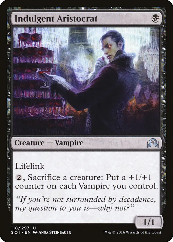 Indulgent Aristocrat Shadow Over Innistrad