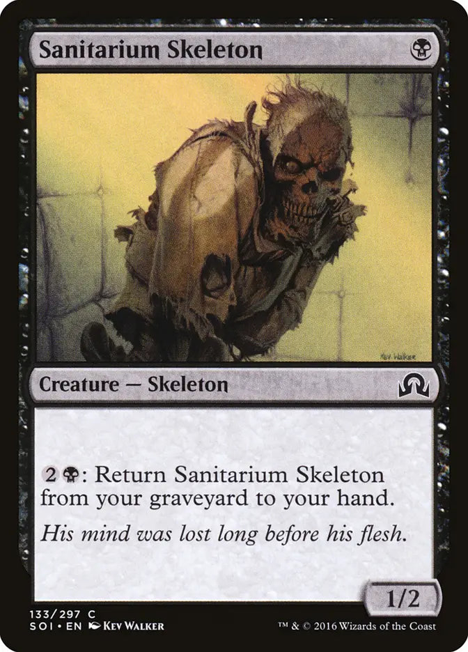 Sanitarium Skeleton Shadow Over Innistrad