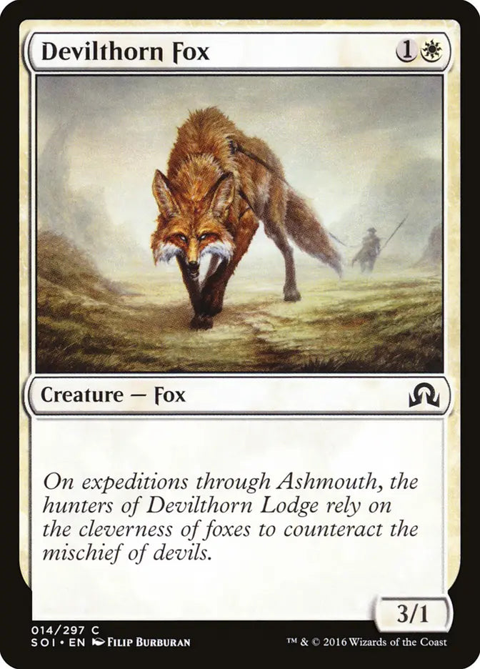 Devilthorn Fox Shadow Over Innistrad