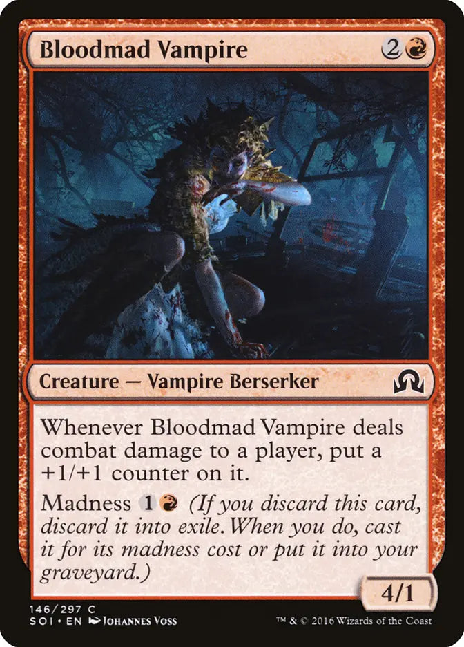 Bloodmad Vampire Over Innistrad