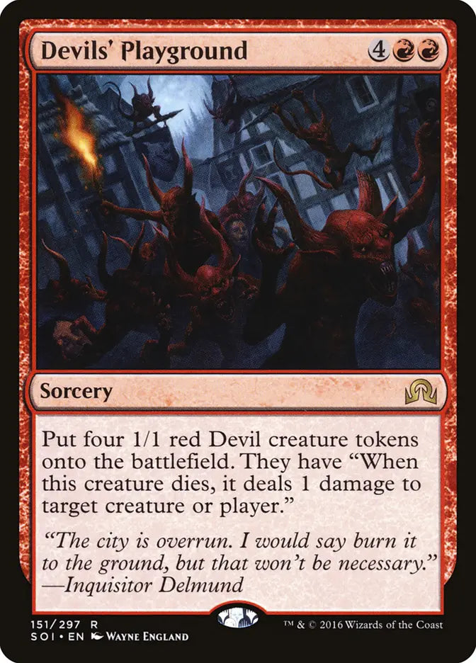 Devils' Playground Shadow Over Innistrad