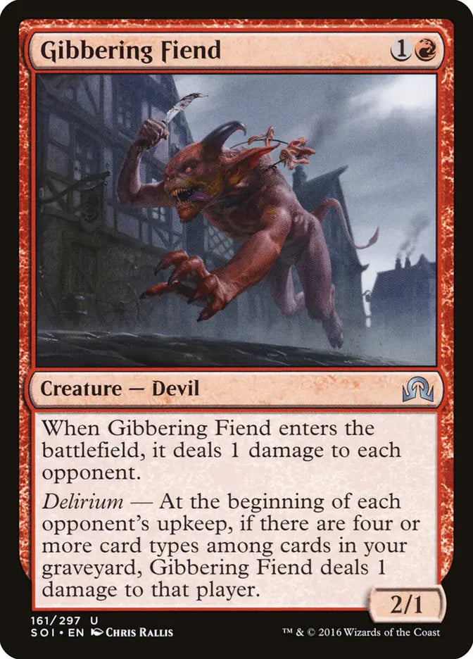 Gibbering Fiend Shadow Over Innistrad