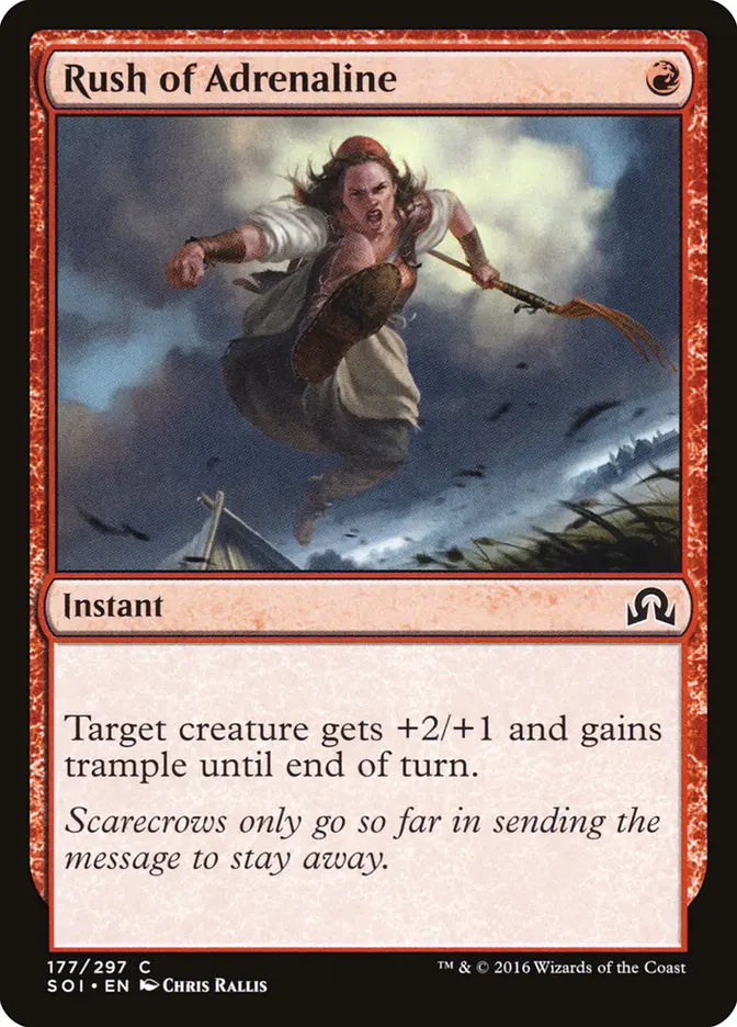 Rush of Adrenaline Shadow Over Innistrad