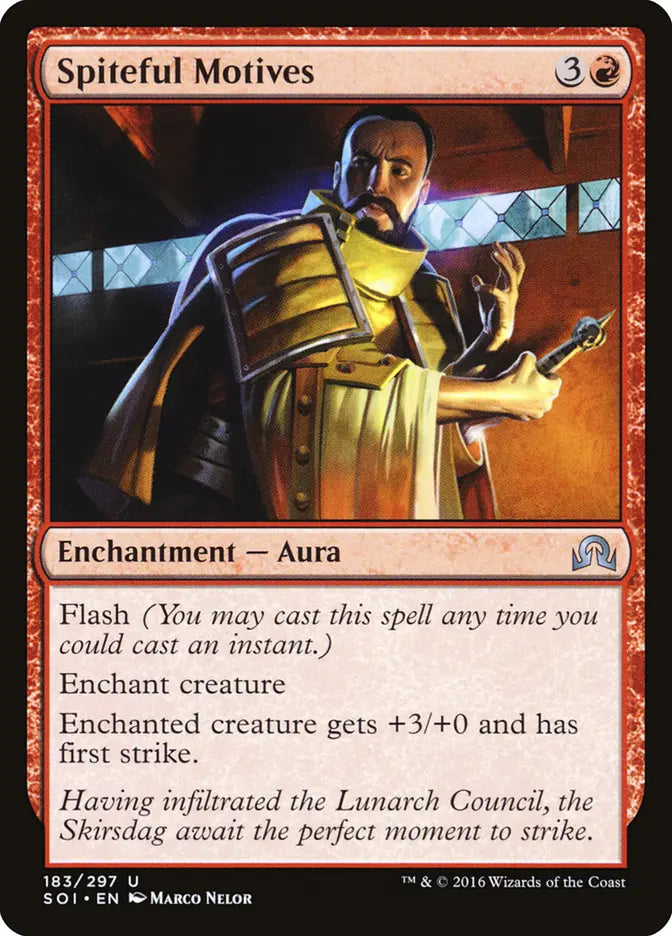 Spiteful Motives Shadow Over Innistrad