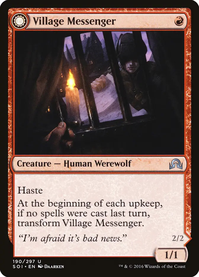 Village Messenger Shadow Over Innistrad