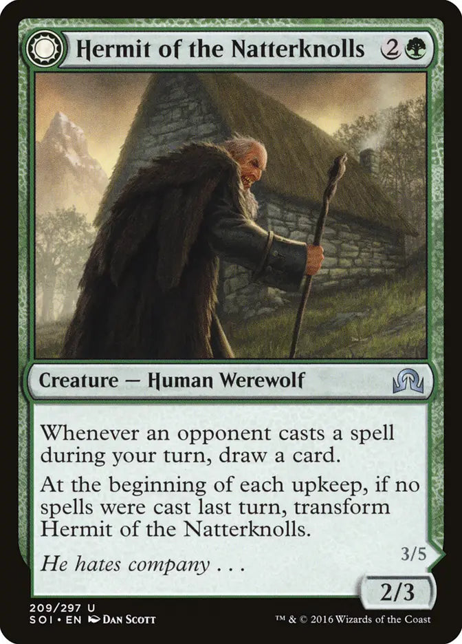 Hermit of the Natterknolls Shadow Over Innistrad