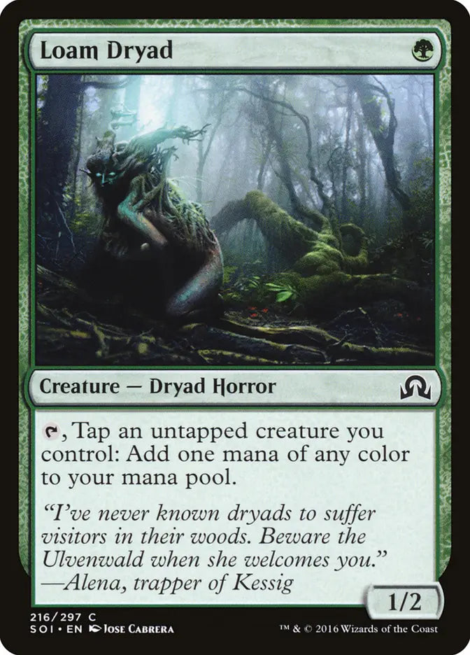 Loam Dryad Shadow Over Innistrad