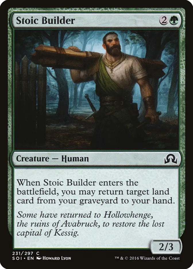 Stoic Builder Shadow Over Innistrad
