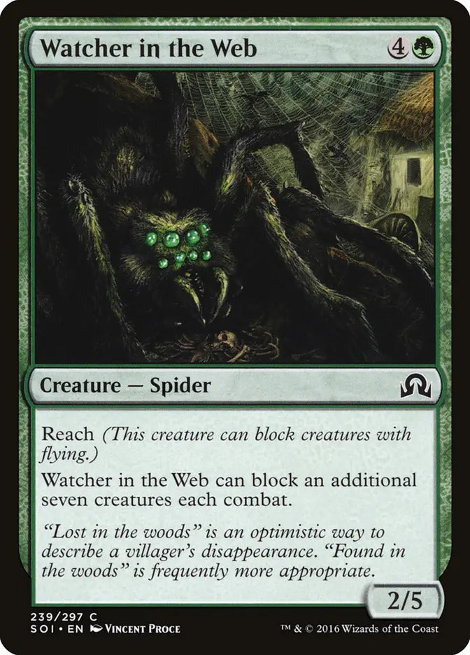 Watcher in the Web Shadow Over Innistrad