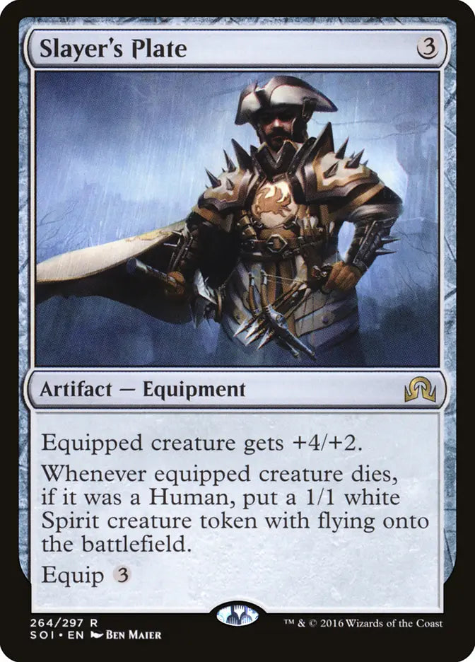 Slayer's Plate Shadow Over Innistrad