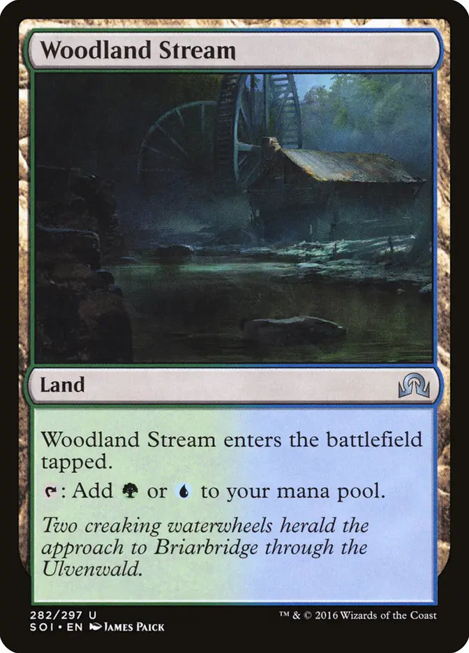 Woodland Stream Shadow Over Innistrad