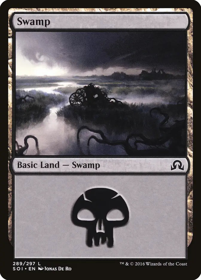 Swamp (289) Shadow Over Innistrad