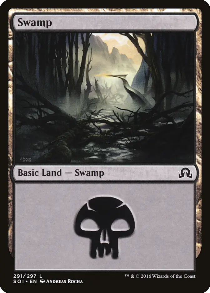 Swamp (291) Shadow Over Innistrad
