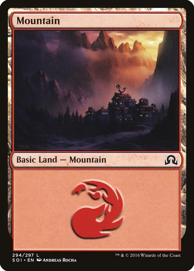 Mountain (294) Shadow Over Innistrad