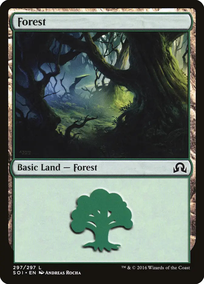 Forest (297) Shadow Over Innistrad