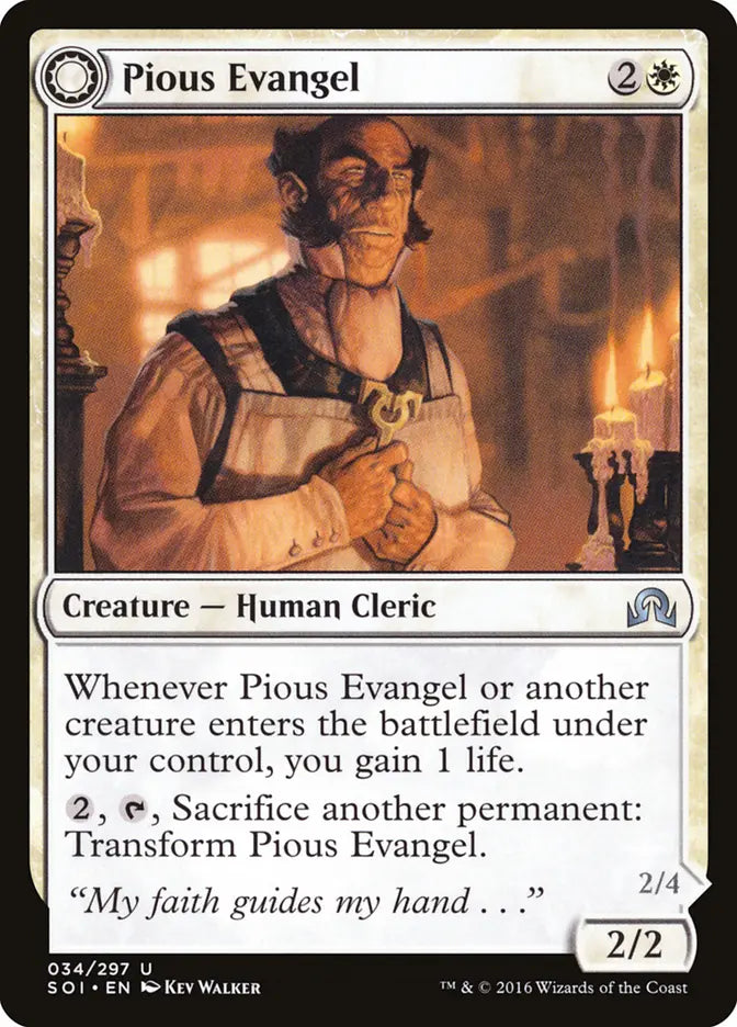 Pious Evangel Shadow Over Innistrad