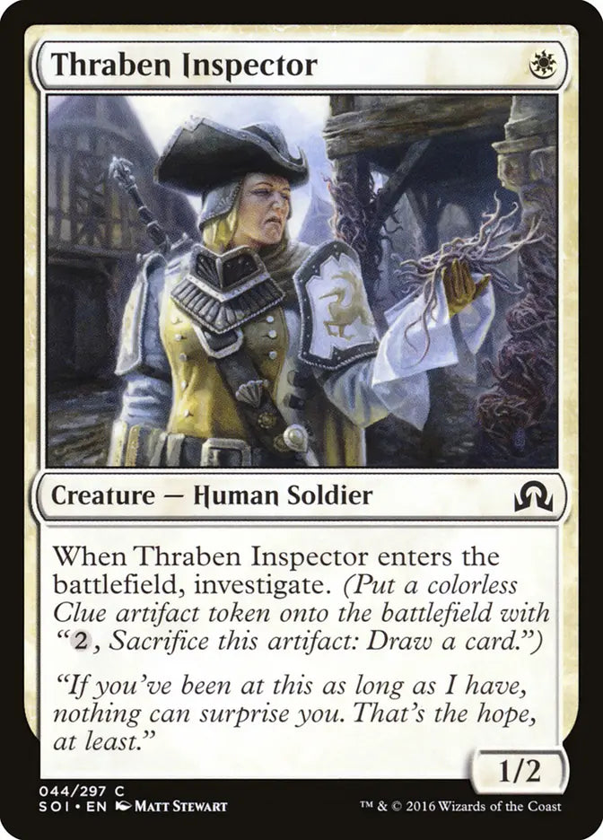 Thraben Inspector Shadow Over Innistrad