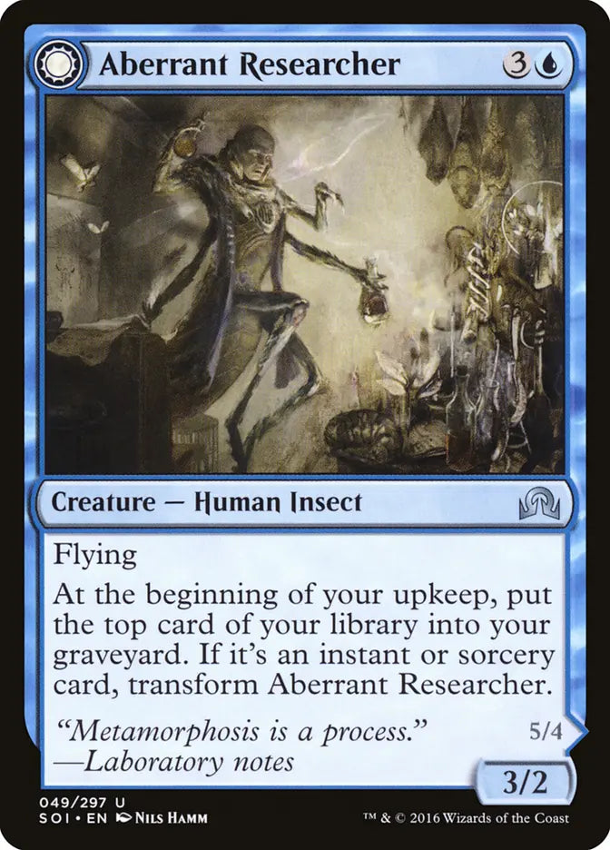 Aberrant Researcher Shadow Over Innistrad