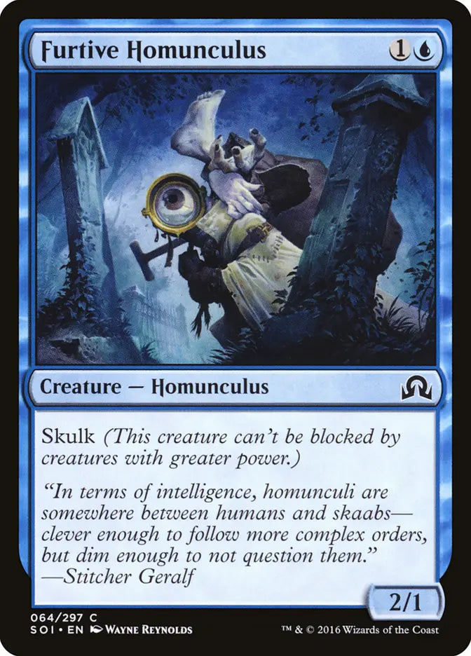 Furtive Homunculus Shadow Over Innistrad