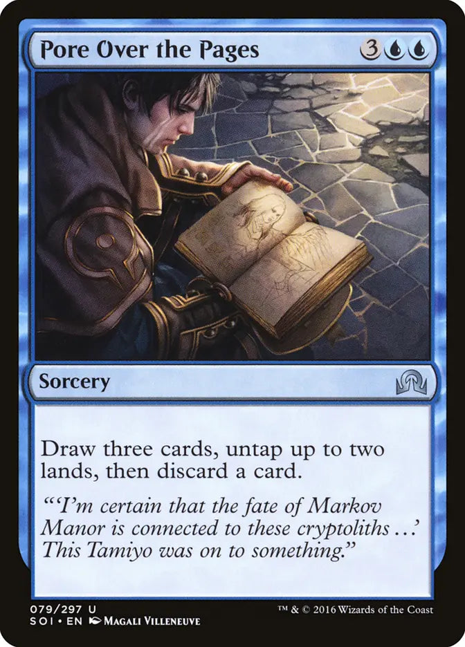 Pore Over the Pages Shadow Over Innistrad