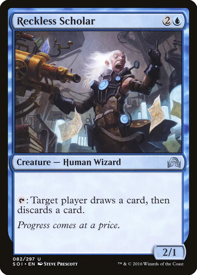 Reckless Scholar Shadow Over Innistrad