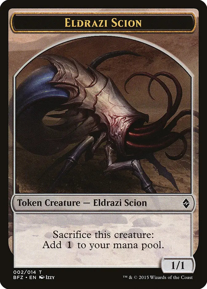 Eldrazi Scion Token Battle for Zendikar