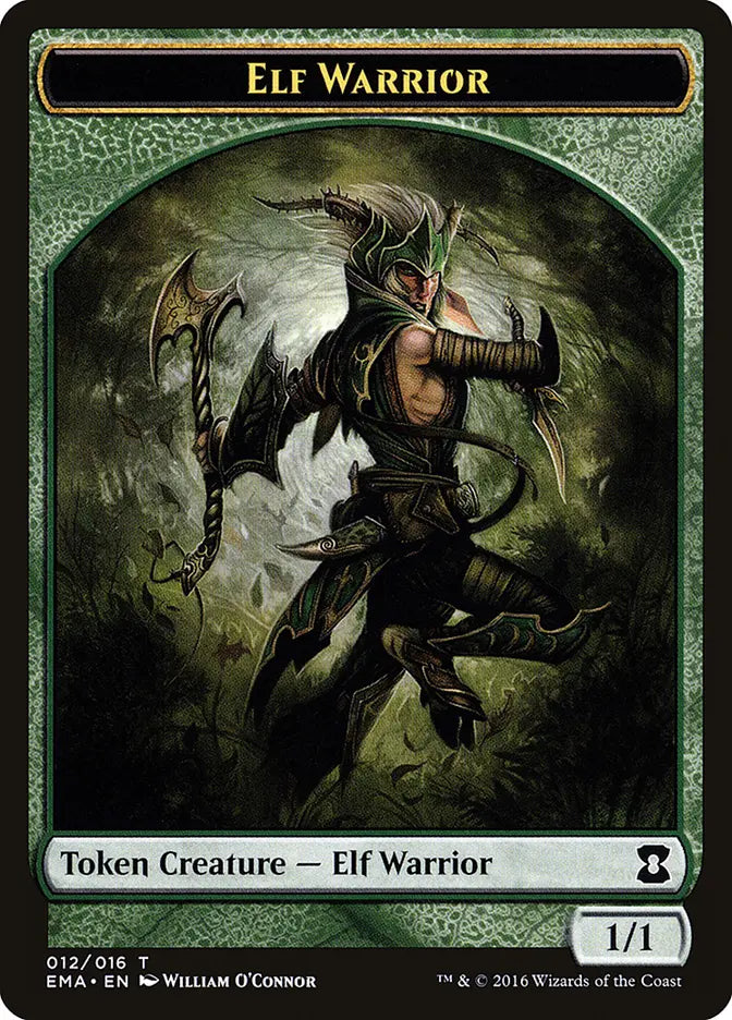 Elf Warrior Token Eternal Masters
