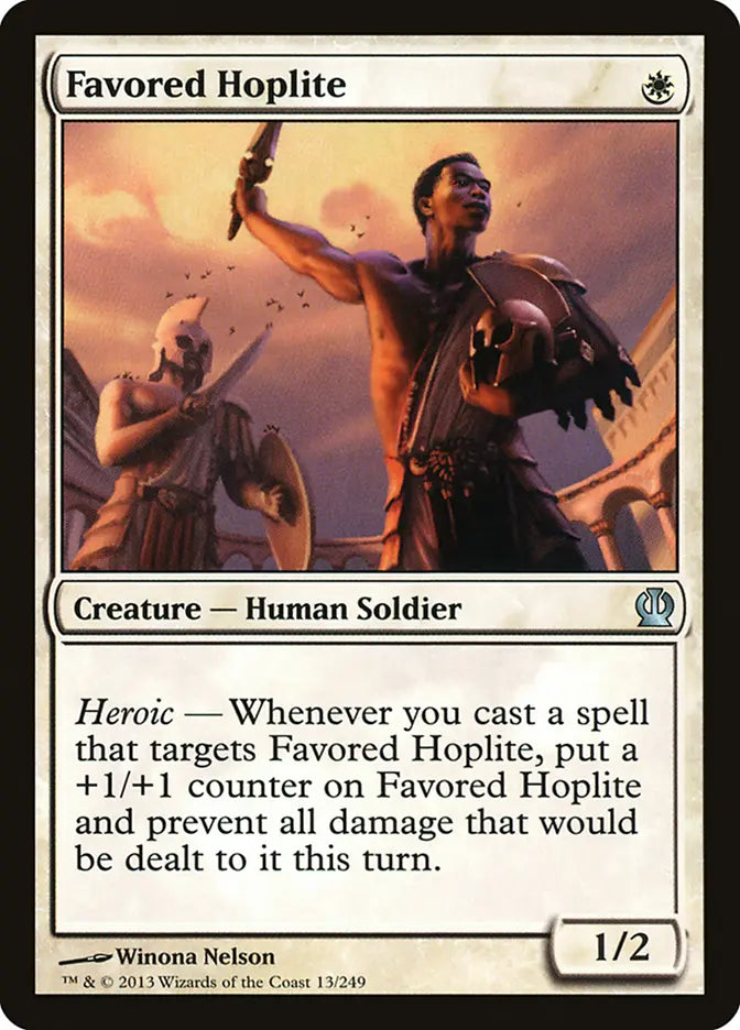Favored Hoplite Theros