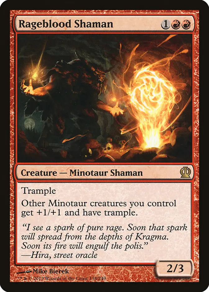 Rageblood Shaman Theros