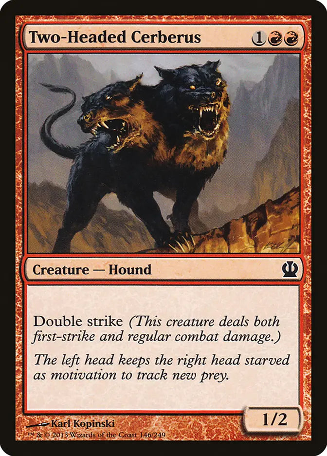Two-Headed Cerberus Theros