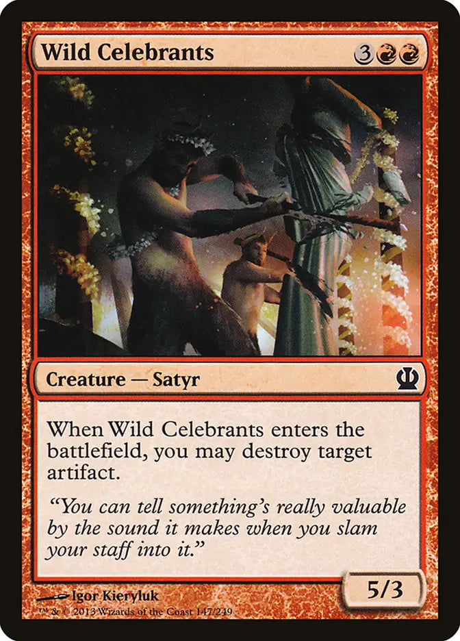Wild Celebrants Theros