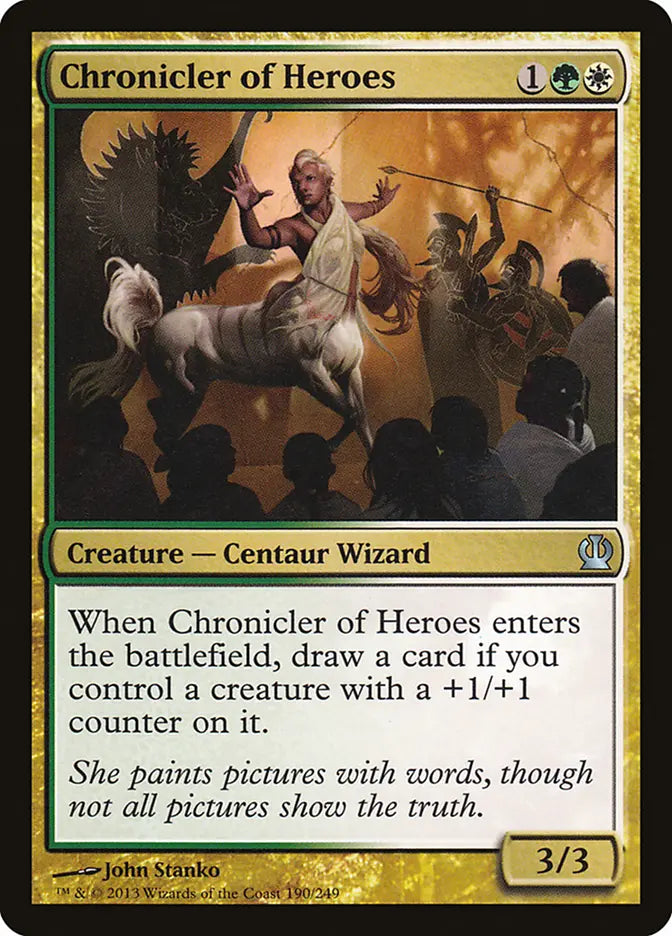 Chronicler of Heroes Theros