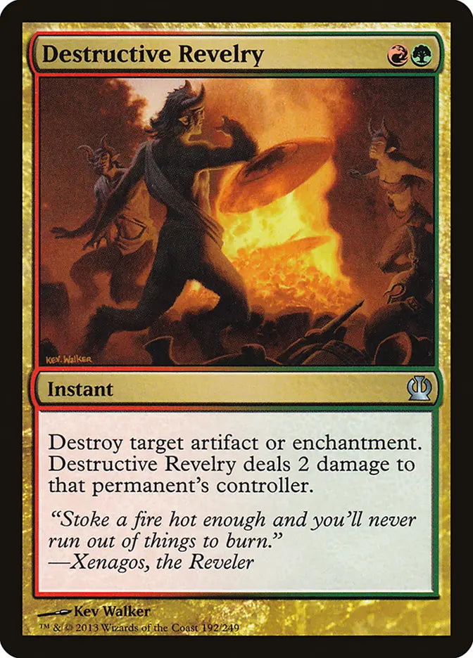 Destructive Revelry Theros