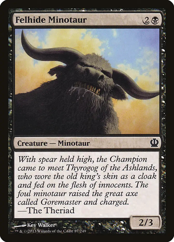 Felhide Minotaur Theros