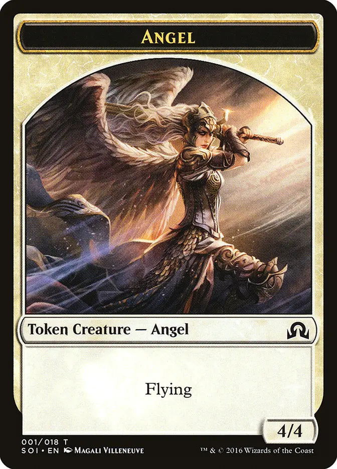 Angel Token Shadow Over Innistrad