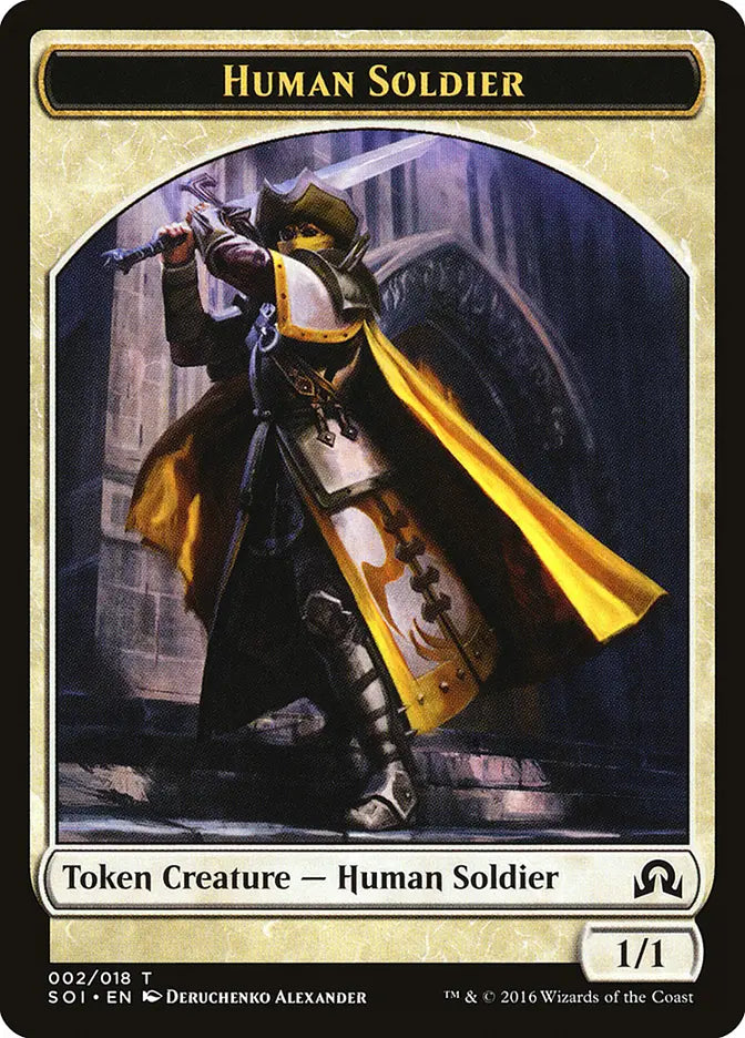 Human Soldier Token Shadow Over Innistrad