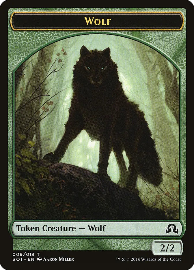 Wolf Token Shadow Over Innistrad