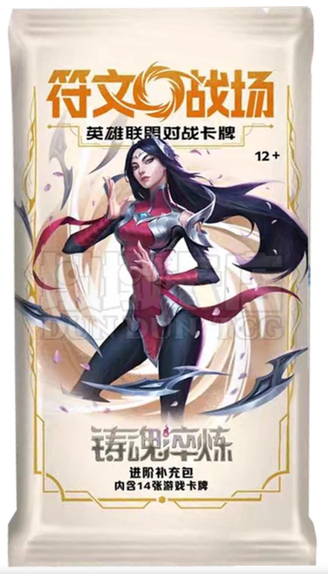 Riftbound Spiritforged Chinese Jumbo Booster Pack 14 cards